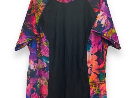 Tropical Print Swimsuit Top Torrid, Size 4x Supply