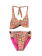 Multi-colored Swimsuit 2pc Pink Lily, Size S Supply