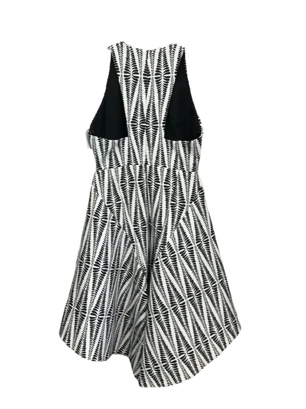 Black & White Dress Casual Midi Elliatt, Size M Fashion