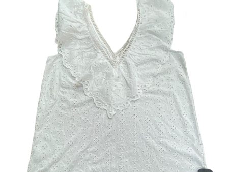 White Top Sleeveless Loft, Size Xs Online