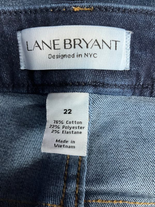 Blue Denim Shorts Lane Bryant, Size 22 Online