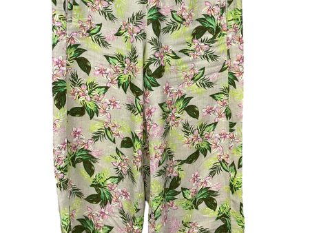 Floral Print Pants Wide Leg J. Jill, Size Xs on Sale