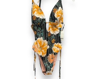 Tropical Print Swimsuit Bar Iii, Size S Hot on Sale