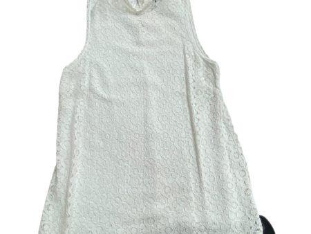 White Top Sleeveless Banana Republic, Size Xs For Discount