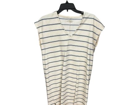 Striped Pattern Dress Casual Midi Madewell, Size S Online Hot Sale