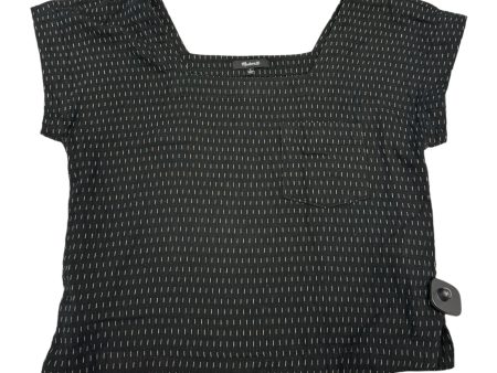 Black Top Short Sleeve Madewell, Size S Online now