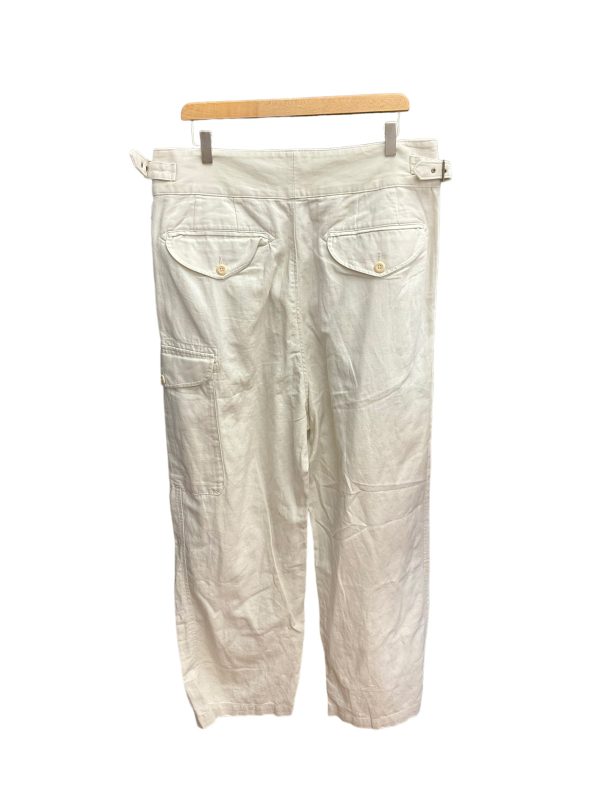 Beige Pants Wide Leg Banana Republic, Size 14 Online