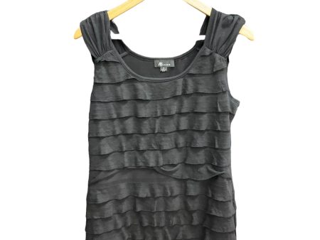 Black Top Sleeveless Ab Studio, Size M Hot on Sale