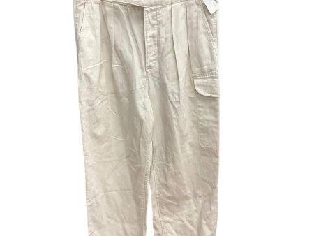 Beige Pants Wide Leg Banana Republic, Size 14 Online