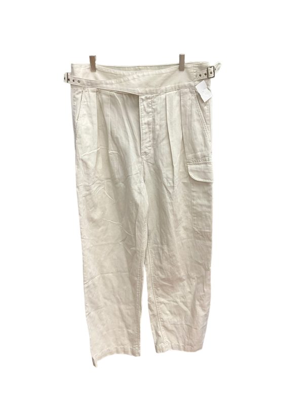 Beige Pants Wide Leg Banana Republic, Size 14 Online