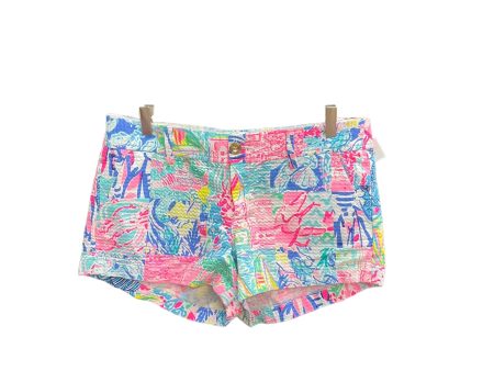 Pink & White Shorts Lilly Pulitzer, Size 6 Sale