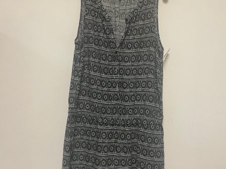 Black & White Dress Casual Short Loft, Size M Sale