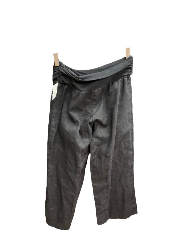 Black Pants Linen Marciano, Size S Online