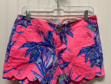 Pink Shorts Designer Lilly Pulitzer, Size 0 Online Sale