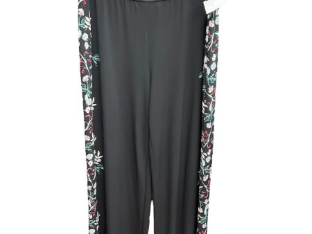 Floral Print Pants Wide Leg Alfani, Size 12 For Cheap