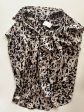 Animal Print Blouse Sleeveless Banana Republic, Size L on Sale