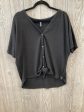 Black Top Short Sleeve Clothes Mentor, Size 2x Online now