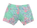 Aqua Shorts Lilly Pulitzer, Size 0 Online now