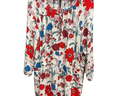 Floral Print Romper Loft, Size Xxl Supply