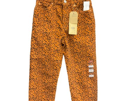 Animal Print Pants Corduroy Levis, Size 00 For Cheap