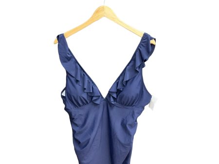 Blue Swimsuit Clothes Mentor, Size Xxl Online now