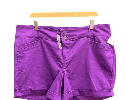 Purple Shorts Torrid, Size 18 on Sale