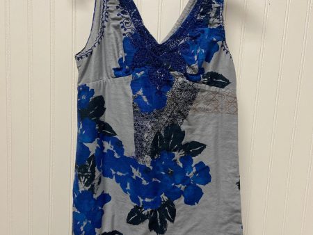 Black & Blue Dress Casual Short Free People, Size 8 Cheap