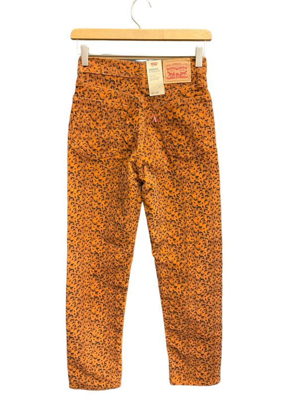 Animal Print Pants Corduroy Levis, Size 00 For Cheap