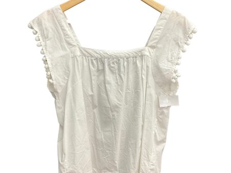 White Top Sleeveless J. Crew, Size M Cheap