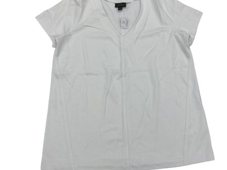 WHITE TOP SS by J. JILL Size:S For Discount