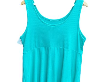 Aqua Top Sleeveless Torrid, Size 2 Online Hot Sale