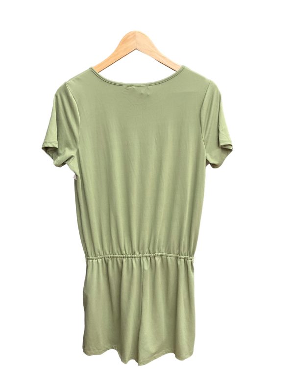 Green Romper Clothes Mentor, Size M Discount