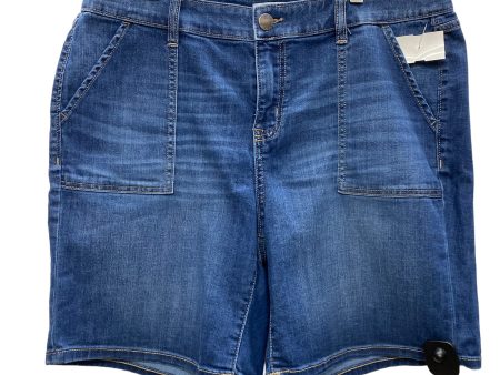 Blue Denim Shorts Lane Bryant, Size Xl Hot on Sale