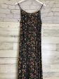 Black & Pink Dress Casual Midi Maggie Lawrence, Size Xl Hot on Sale