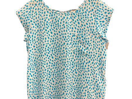 Animal Print Top Short Sleeve Joie, Size S Online Hot Sale