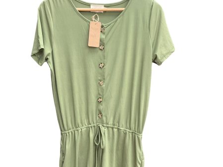 Green Romper Clothes Mentor, Size M Discount