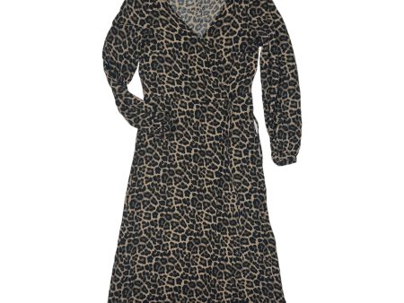 ANIMAL PRINT DRESS CASUAL MIDI by H&M Size:2 Cheap