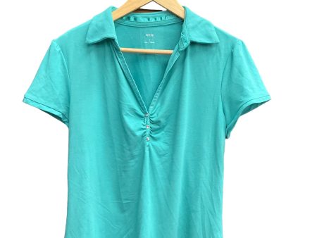 Aqua Top Short Sleeve Apt 9, Size L Hot on Sale