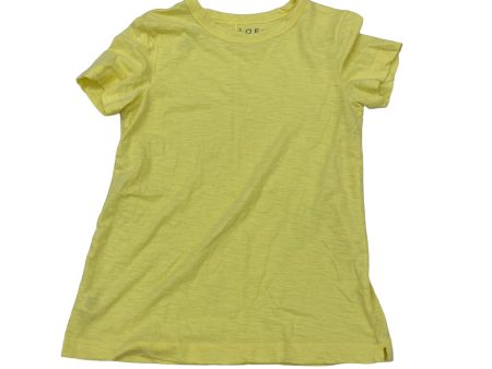 YELLOW TOP SS BASIC by LOFT Size:XS Online